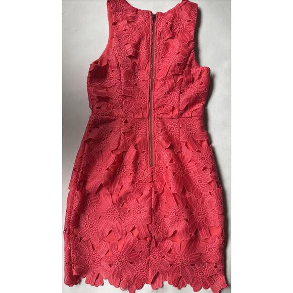 ASTR The Label Coral Sleeveless Lace Sheath Dress - Medium - Picture 6 of 7